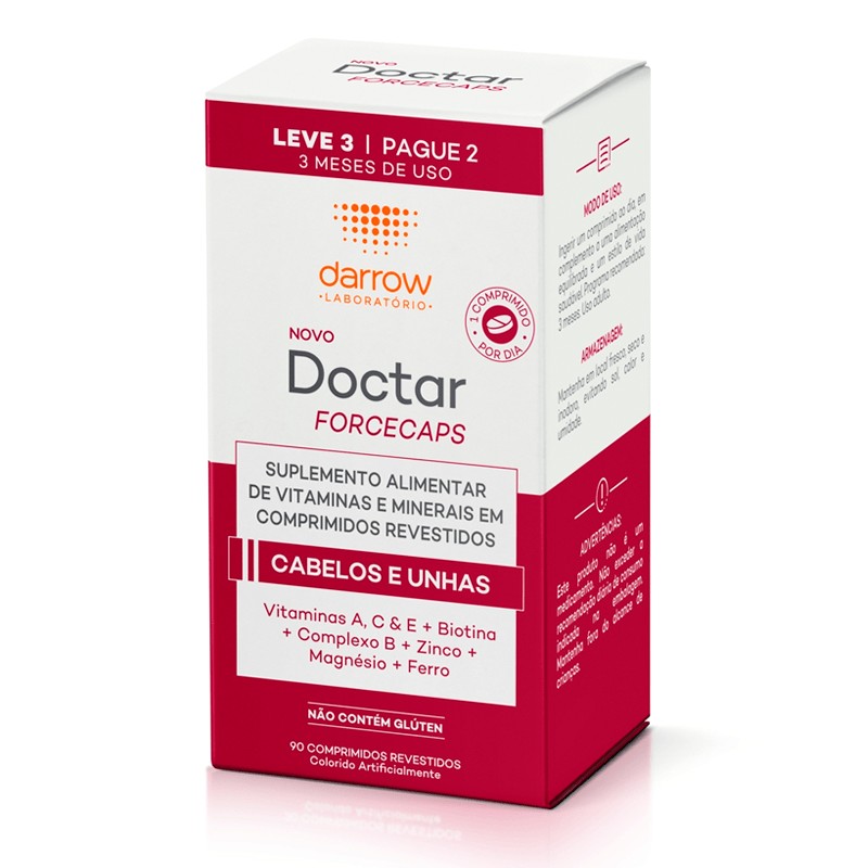 Doctar Forcecaps 90 Comprimidos Revestidos