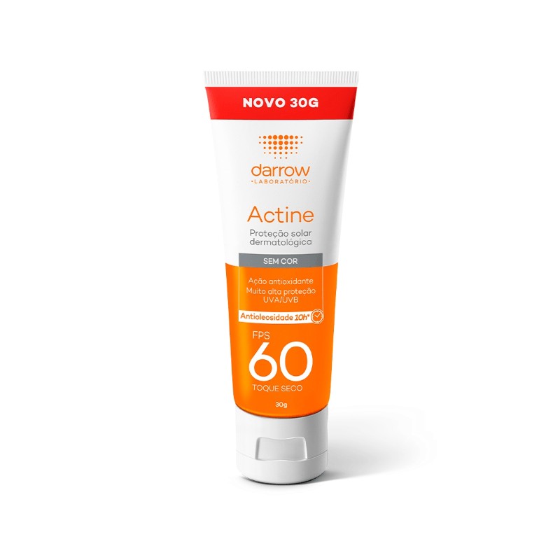 Protetor Solar Actine Fps60 Darrow 40g