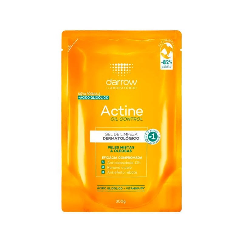 Gel De Limpeza Actine Oil Control Refil Darrow 300g