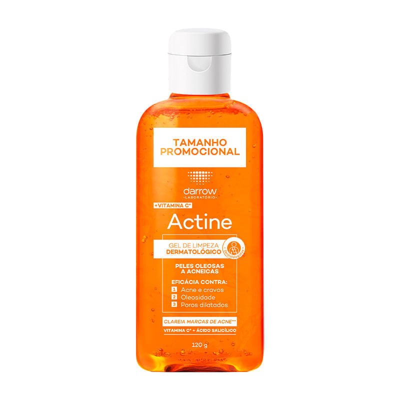 Darrow Actine Gel De Limpeza 120g