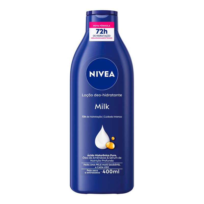 Locao Body Milk Nivea 400ml