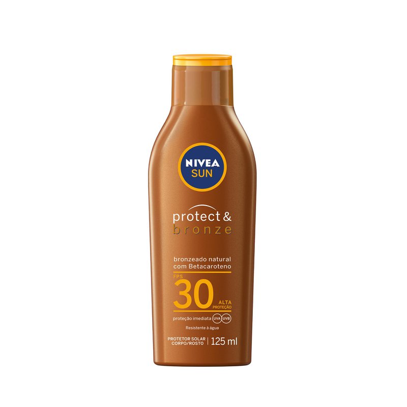 Protetor Solar Bronze F 30 Nivea 125ml