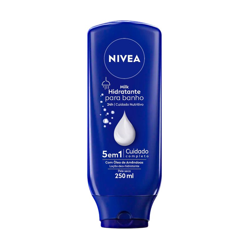 Locao Banho Milk Nivea 200ml