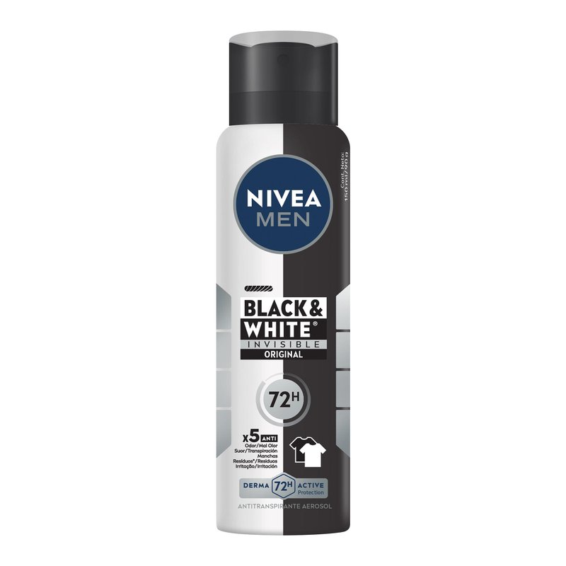Nivea Aerossol Men Invisible 150ml