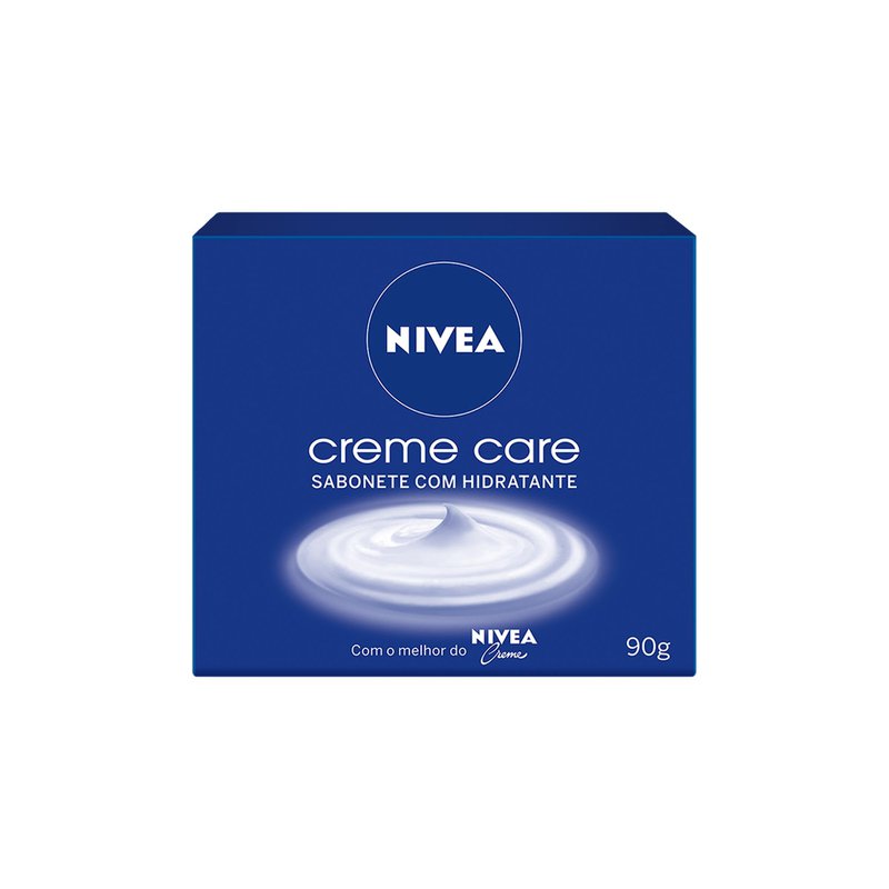 Sabonete Em Barra Hidratante Nivea Creme Care 90g