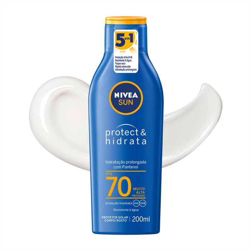 Protetor Solar F 70 Nivea 200ml