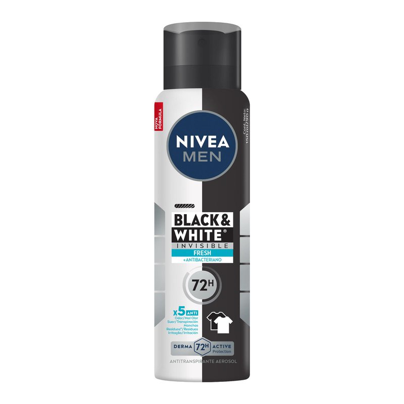 Nivea Men Aerossol Invisible Fresh 150ml