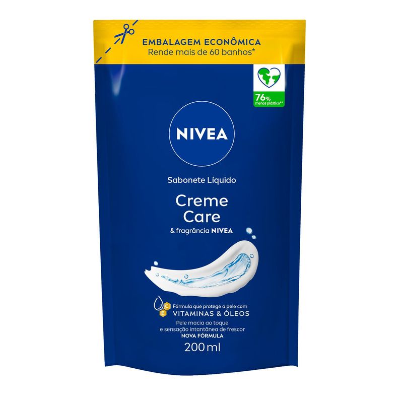 Sabonete Creme Care Refil Nivea 200ml