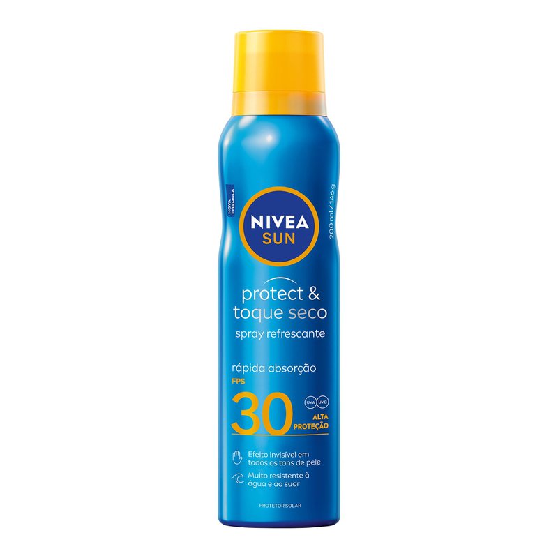 Protetor Solar Protect Fresh Aerossol F 30 Nivea 200ml