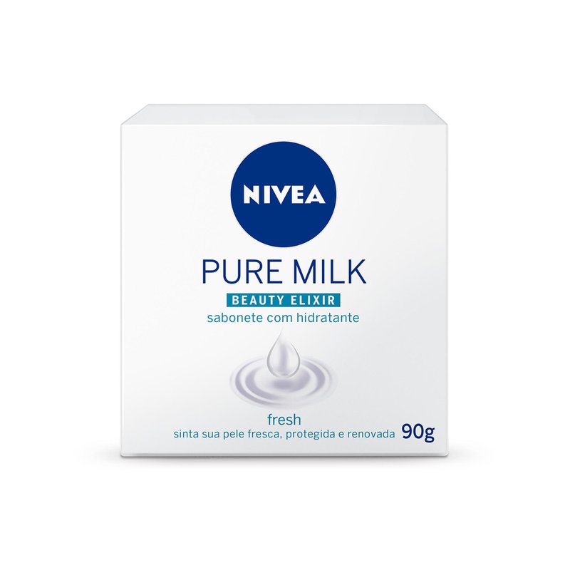 Sabonete Barra Milk Fresh Nivea 90g
