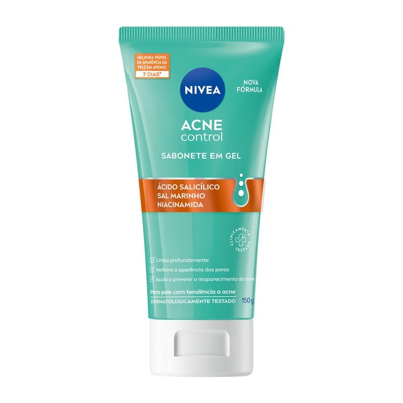 Sabonete Gel De Limpeza Acne Control Nivea 150g