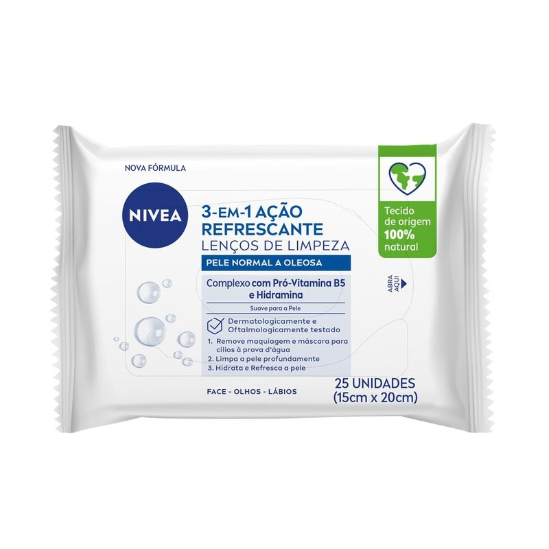 Lenco Demaq Azul 3em1 Nivea 25un