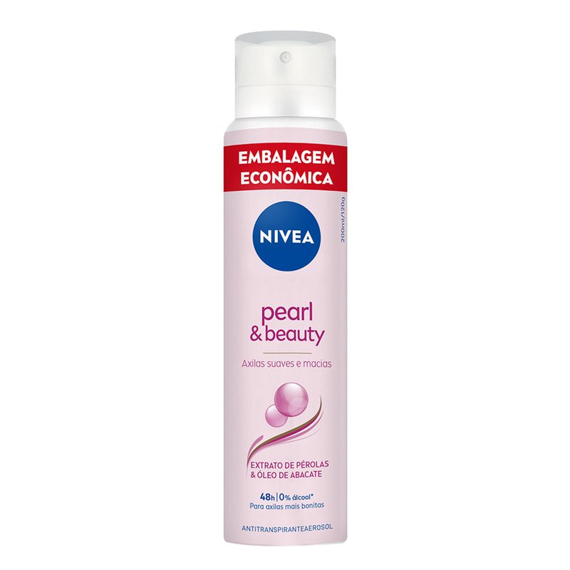 Nivea Feminino Aerossol Pearl & Beauty 200ml
