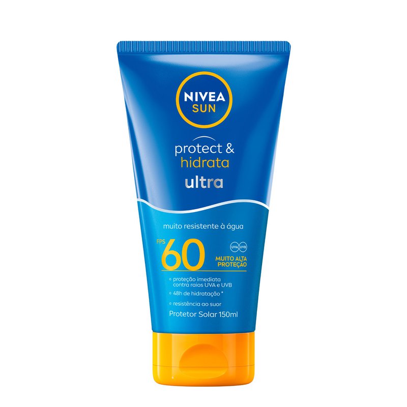 Protetor Solar Facial Protect Hidrata Fps60 Nivea Sun 150ml