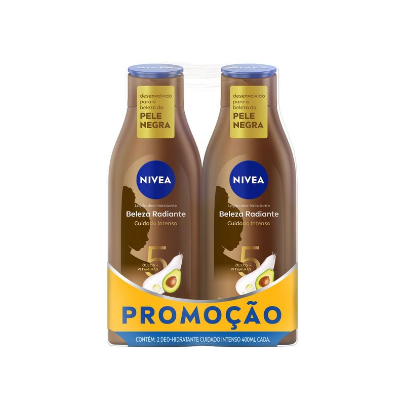 Pack Hidratante Beleza Radiante Nivea 400ml