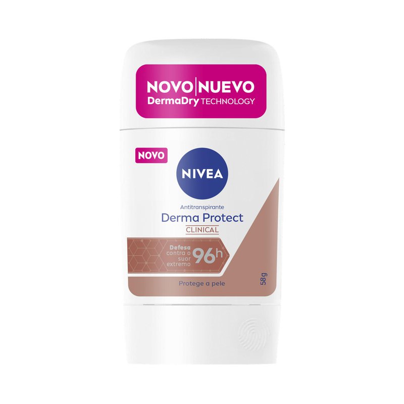 Desodorante Barra Derma Protect Clinical Nivea 54g