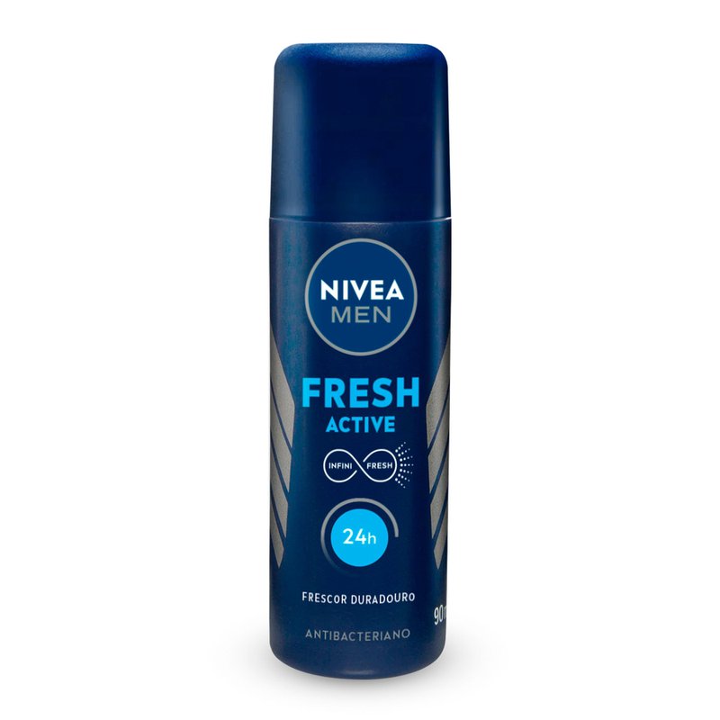 Desodorante Aerossol Fresh Active Nivea 90ml