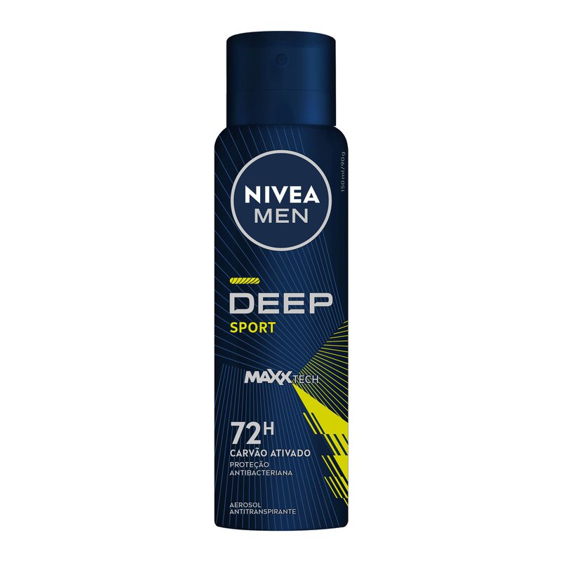Nivea Aerossol Deep Sport 150ml