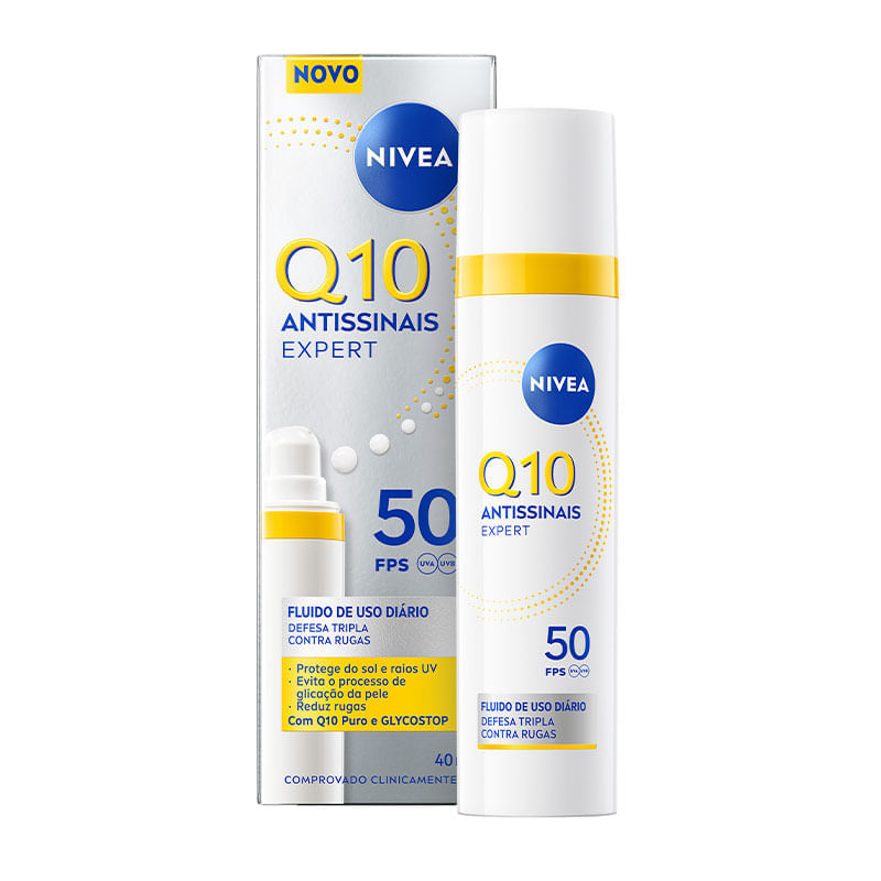 Antissinais FPS 50 Nivea Q10 Expert Caixa 40ml