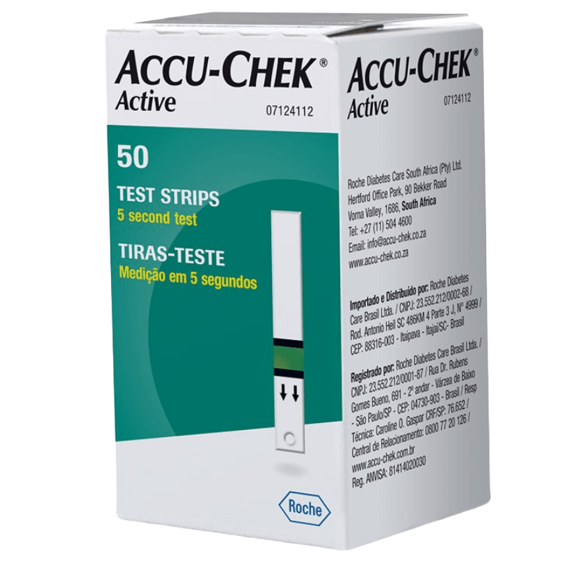Accu-chek Active com 50 Tiras