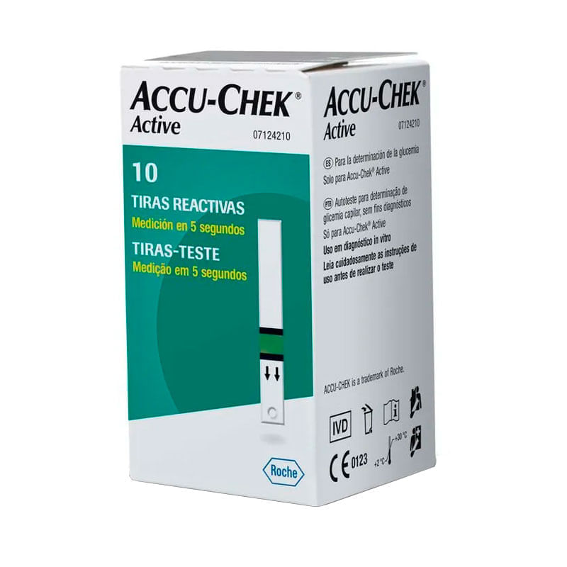 Accu-chek Active com 10 Tiras