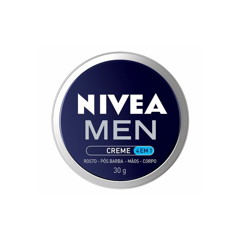 Creme Hidratante 4 Em 1 Nivea Men Lata 30g