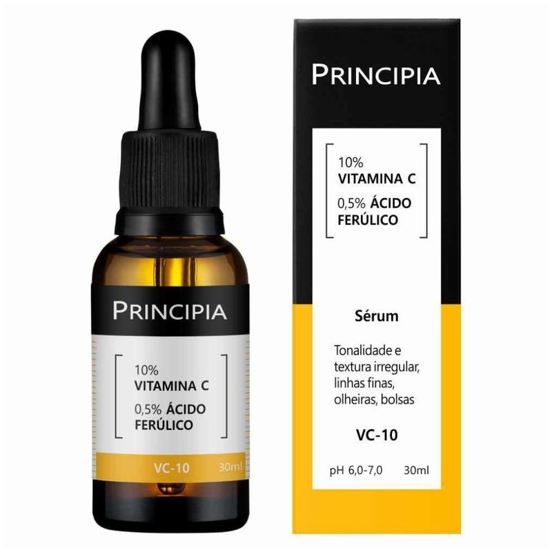 Serum Facial 10% Vitamina C + 0,5% Ferulico Principia Vc-10 30ml