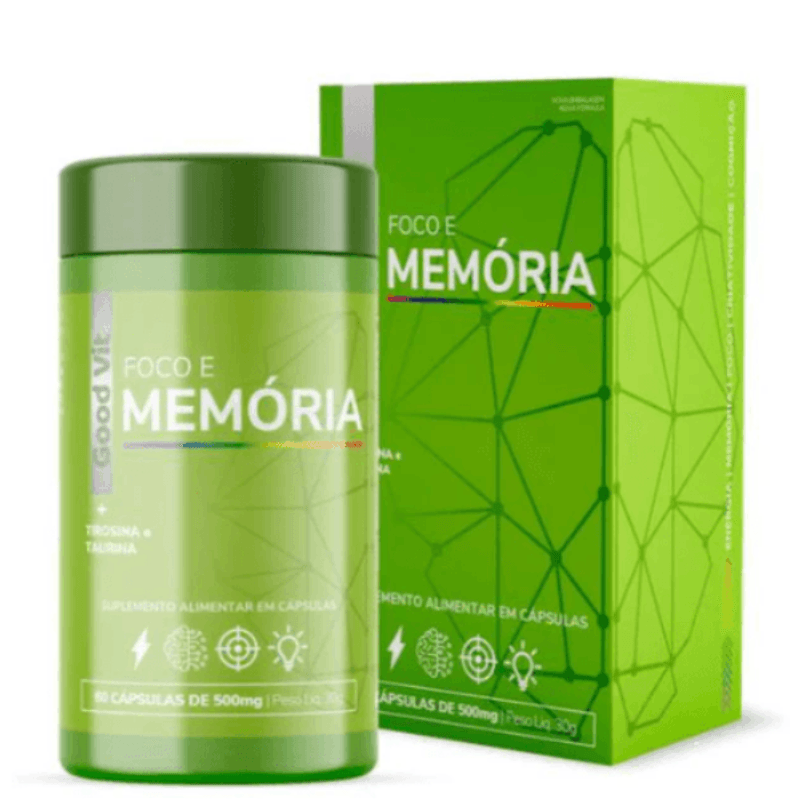 Good Vit Foco E Memoria 60caps