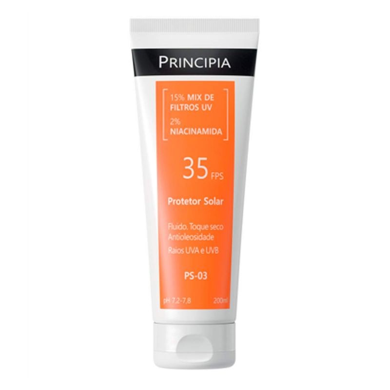 Protetor Solar Fps35 Principia Ps-03 200ml