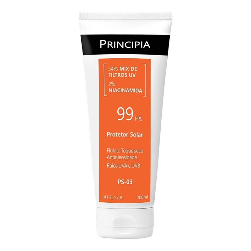 Protetor Solar Fps99 Principia Ps-03 200ml