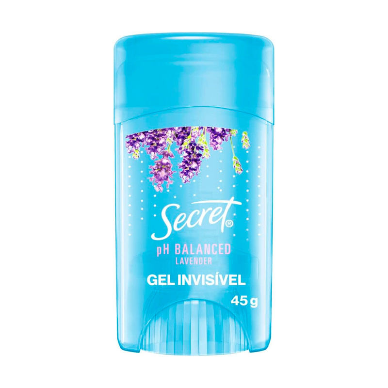 Desodorante Em Gel Secret Lavanda 45g