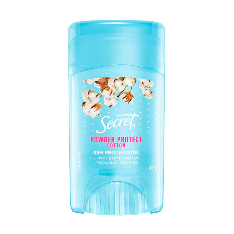 Desodorante Em Gel Secret Algodao 45g