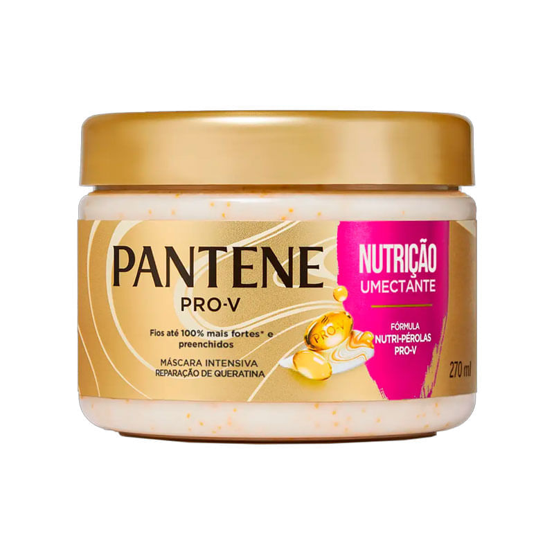 Mascara Capilar Pantene Nutricao Umectante 270ml