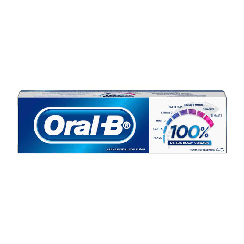 Creme Dental Oral-B 100% 70g