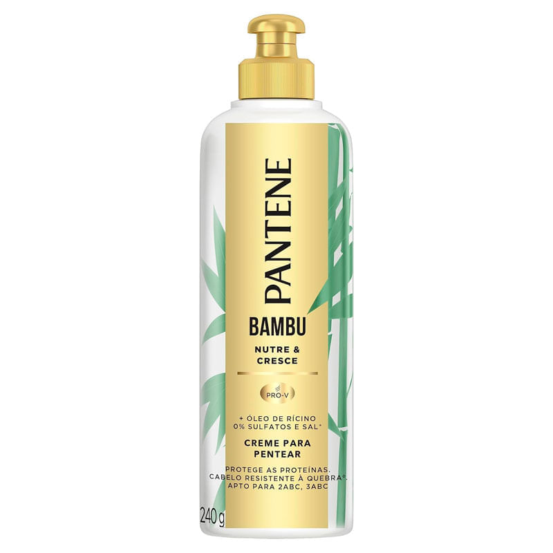 Creme De Pentear Pantene Bambu 240g