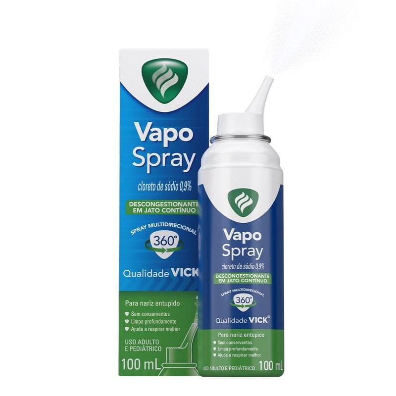 Vick Vapospray Jato Continuo 0.9% 100ml