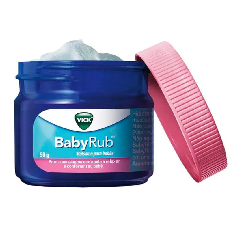 Vick Babyrub Balsamo Hidratante Frasco 50g