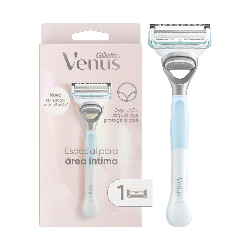 Aparelho Depilatorio Gillette Venus Intima Com Carga