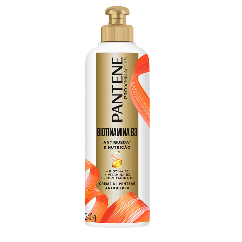 Creme De Pentear Pantene Biotinamina B3 240g