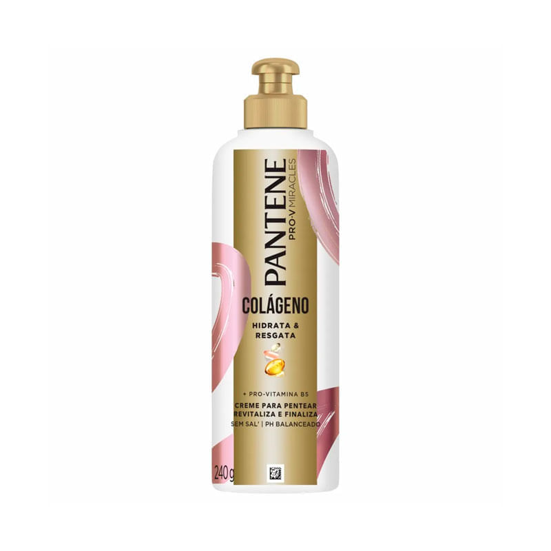 Creme De Pentear Pantene Colageno 240g
