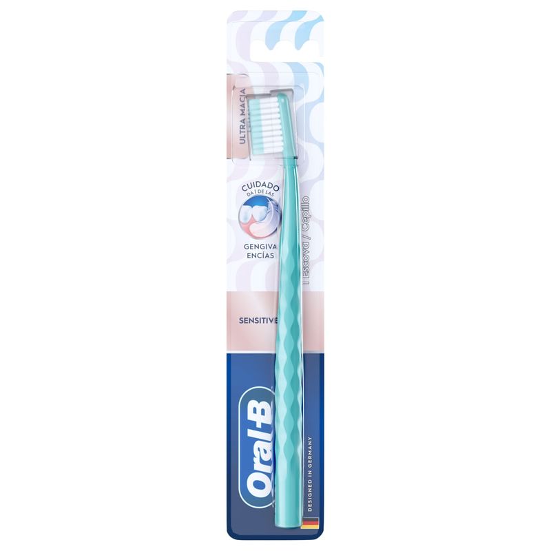 Escova Dental Oral B Iconic Ultra Macia Sensitive Com 1