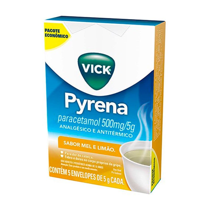 Vick Pyrena Mel E Limao 5g c/5 Saches