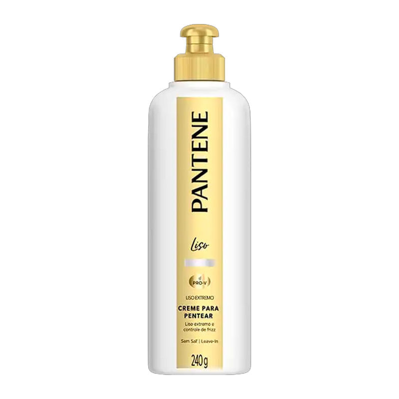 Creme Para Pentear Pantene Liso Extremo Frasco 250ml