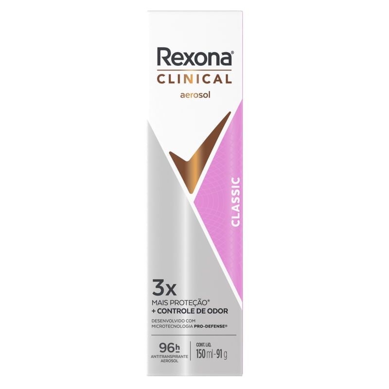 Rexona Aerossol Clinical Classic 150ml