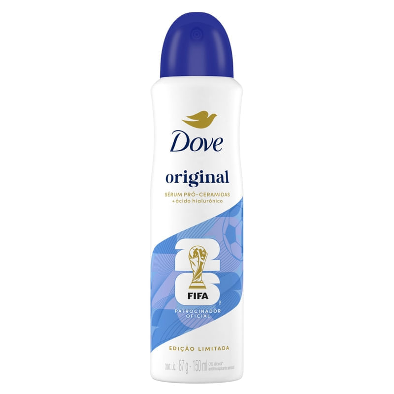 Dove Aerossol Feminino Original 150ml