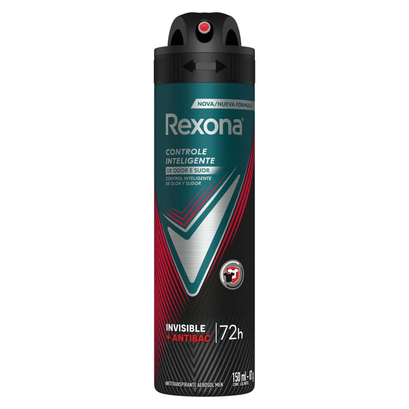 Rexona Men Aerossol Antib Invisible 150ml