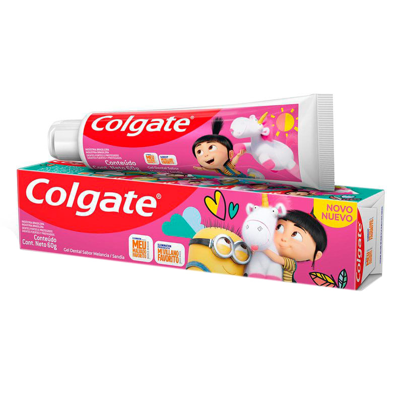 Creme Dental Colgate Infatil Malvado Favorito 60g