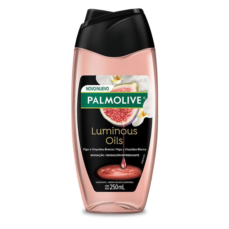 Sabonete Palmolive Luminous Oils Figo E Orquidea Branca 250ml