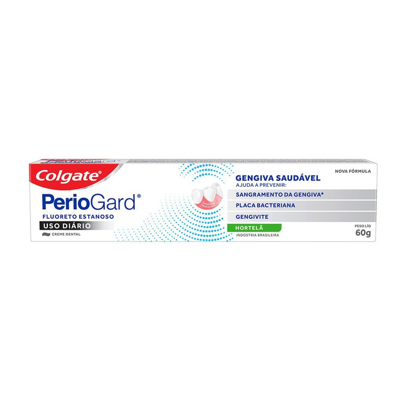 Creme Dental Colgate Periogard Gengiva Saudavel Sabor Hortela 60g