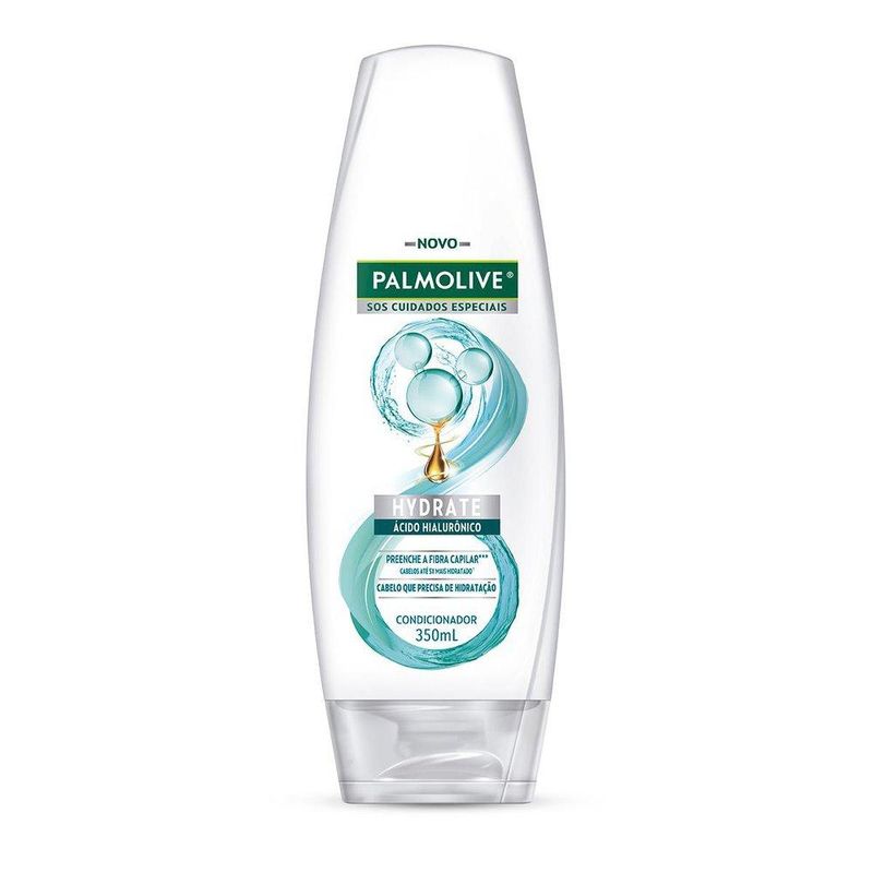 Condicionador Palmolive SOS Cuidados Especiais Hydrate Hialuronico 350ml